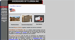 Desktop Screenshot of overdoorsofflorida.com